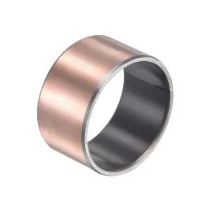 uxcell 슬리브 베어링 1-1 /4 보어 x 1-13 /32 OD 3 길이 일반 랩 오일리스 부싱 자가 윤활 산업 장비용