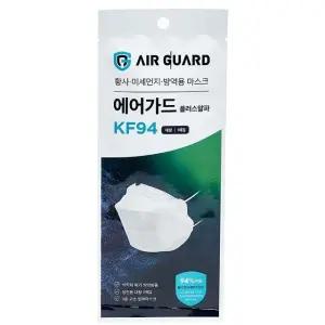 플러스알파 에어가드 KF94 마스크 대형 1매입 (WFJ67DS)