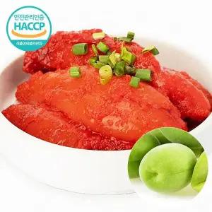 갤러리아 [웰굿]HACCP 전북 프리미엄 매실 품은 명란젓(선동) 800g
