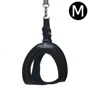 스웨이드 블랙 M NO1 강아지 하네스 (WFJR3FL)