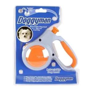 강아지 20kg이하 5m 오렌지 자동줄 도기워커 중견용 (WFJR4OB)