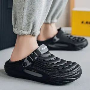 남성 에어볼륨 쿠션 샌들 두 가지 색상 데일리 슬리퍼 편안한 착용감 (WFJ685T)