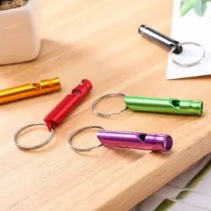 호신호루라기 백패킹 스포츠 원형링 장비부착 등산휘슬 비상용 (WFJ6Z46)