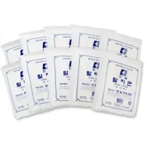 의료용탈지면 상처치료 위생용 소독솜 10팩 치과 코튼볼 롤솜