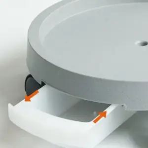 인테리어화분홀더 회전식 이동식 대형 원예 서랍식물받이 (WFJ6E3J)