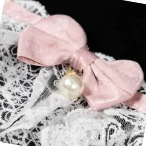 강아지 스카프 케이프 반려견 손수건 핑크 M 액세서리 (WFK6LHY)