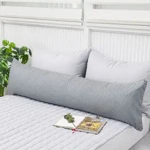 [베드앤데코][당일출고] 멜란지 바디필로우커버 35x130