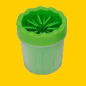 강아지 고양이 발 세척기 발바닥 청소통 간편 세척함 애완동물 발닦기 (WFK6M0M)