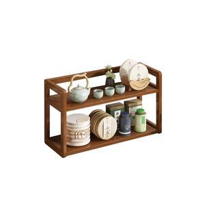 식탁 선반 정리대 진열대 40cm 양념 식탁위 1단 40 호두색 1 책상 텀블러 선반장