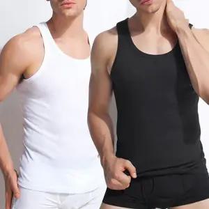 남성 슬림 스타일 스판 착용감 좋은 민소매 나시