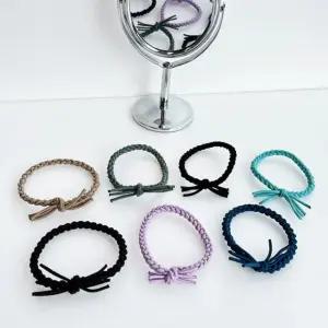 꼬임 헤어타이_머리끈_10EA 머리끈 헤어밴드 헤어끈 헤어타이 포니테일