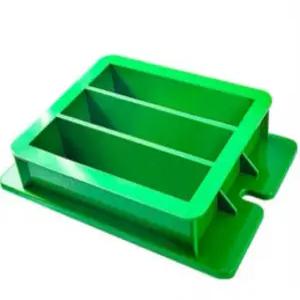 콘크리트 시험 블록 몰드 강도 측정용 플라스틱 압축 블록 시멘트 모르타르 불투수성 배관 건축자재용