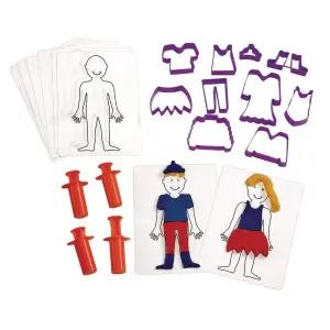 반죽이나 점토를 위한 컬러레이션 드레스 미 플레이 세트 22피스 반죽 패션 헤어 창작 예술 및 공예 스크린