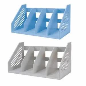 [하프클럽/]책장 정리용 책꽂이 회색 서재 수납 공간 활용 책정리함