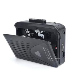 카세트 테이프 플레이어 워크맨 휴대용 스피커 다중 전원 공급 방법 AM FM 라디오 기능 음악