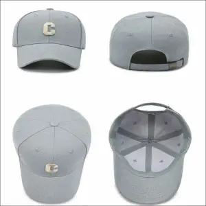 로고 자수 캐주얼 야구모자 깔끔한 볼캡 여자