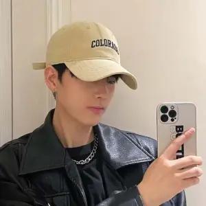 자수 포인트 캐주얼 패션 모자 남녀 공용 깔끔한 볼캡