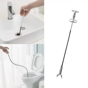 뚫어뻥 변기막힘 청소 UNBLOCKER 160cm 스프링집게 뚫어뻥 스프링집게 관통기