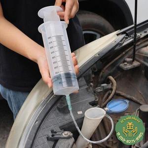 자동차 주사기 오일 펌프 대용량 산업용 오일 튜브가 있는 플라스틱 주사기 다기능 펌프 500ml