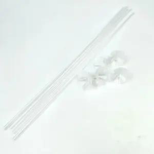 투명 풍선 막대 10P 풍선 스틱 막대기 40cm 풍선컵스틱 풍선손잡이 풍선홀더