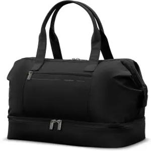 샘소나이트 베터 투 베이직 위켄더 더플 - 14인치 노트북 수납공간 스마트슬리브TM가 포함된 여행 가방을