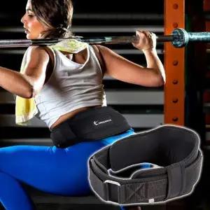아이워너 역도 웨이트 벨트 1P 헬스 복압 리프팅 허리 (WFJ7FZV)