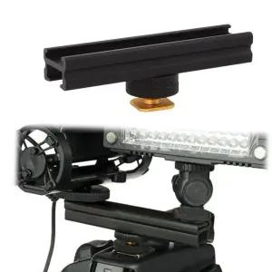 액세서리 핫슈 슬라이드 바 레일 콜드슈 카메라 DSLR 방송 조명