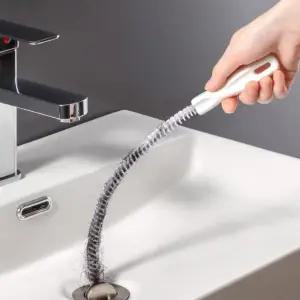 세면대 머리카락제거기 배수구뚫기 하수구 이물질제거 세면대머리카락