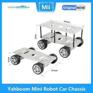 Yahboom 미니 로봇 자동차 섀시 알루미늄 합금 310 인코더 센서 와이파이 카메라 PTZ 서보 홀 위치 모터 카