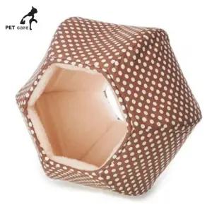 하우스 네코세카이 캣 브라운도트 볼 (WFJ7TSR)