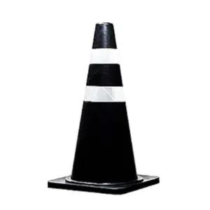 도로용 도로안전 칼라콘 라바콘 검정 중형 H750 LW400 (WFK8VC8)