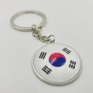한류 굿즈 태극기 열쇠고리 키링 외국인 선물 추천 (WFK90DN)