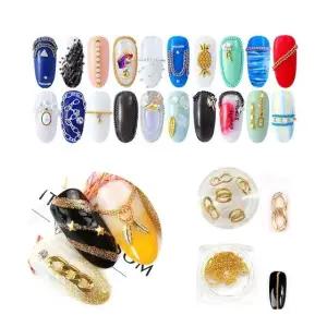 네일파츠 쥬얼리 네일아트용품 줄네일 볼네일 네 (WFK9CN2)