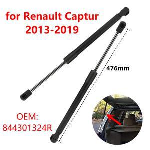 2개 844301324R 자동차 후면 트렁크 부트 테일게이트 가스 스트럿 댐퍼 쇼크 리프트 서포트 로드 르노 캡처