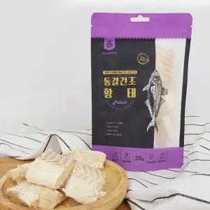 블랙 간식 동결건조 20g 앱솔루트 황태 반려동물 (WFJ7YL3)
