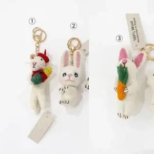 당근 토끼 가방걸이 고리 3종 WE16265