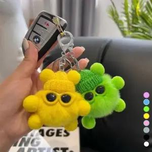 폼폼이 LM-0152 인형 먼지 키링 WF04178