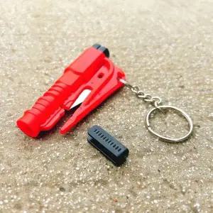 차량용 비상망치 키링 4가지 기능 WF98FE4