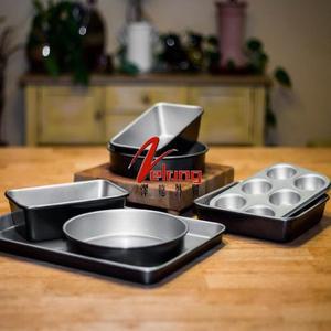 쿠진아트 논스틱 코팅 베이킹 트레이 피자 팬 빵과 케이크용 도구 유럽 스타일 주방 조리기구