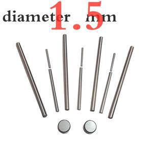 베어링 스틸 니들 포지셔닝 핀 50 개  원통형 롤러 직경 1.5mm x 5 6 7 8 10mm