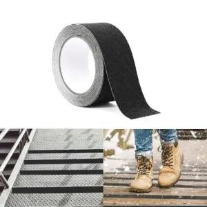 고품질 미끄럼방지 블랙 논슬립 안전라인 미끄럼 방지 테이프 5cmx5m (WFK9H3G)