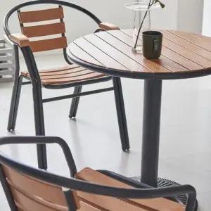 이플 다이닝테이블 아웃도어테이블 원형700 WE6C5CC