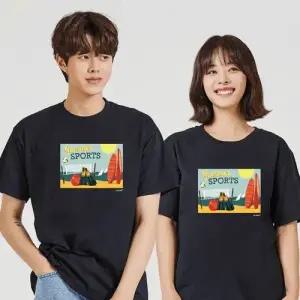 키밍 맨투맨 후드티 썸머 스포츠 서핑 휴가 남성면티 WAE046A