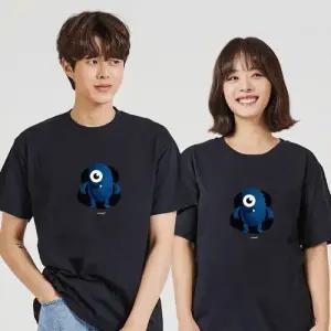 키밍 맨투맨 후드티 외계인 캐릭터 외눈 유치원 WAE04EF