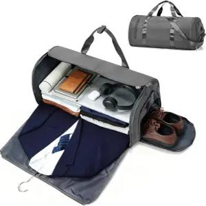 여행용 베르그살즈 의류 가방 어깨끈이 달린 컨버터블 남성 더플백 전문가용 휴대용-2형 접이식 위켄더
