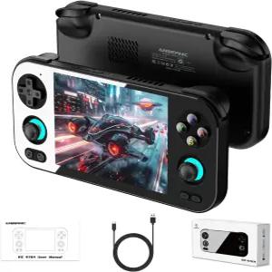 RG 476H 빈티지 휴대용 게임 콘솔 카드 없음 4.7인치 IPS 멀티터치스크린 안드로이드 13 유니소크 T820