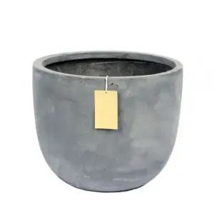 FRP 초대형화분 단지형 HP1083 37x30cm 네추럴시멘트 (WFKAD8U)