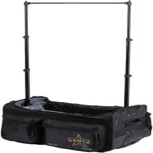 엘리트 댄스 기어 접이식 28인치 댄스백 의류 랙 포함 여행용 의상 가방 댄서용 더플백 바퀴 롤링 대회