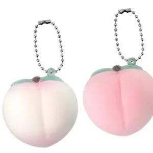 기분좋은스퀴시 키링 피젯 심신안정 말랑한 스트레스볼 4개 (WFK9Z6E)