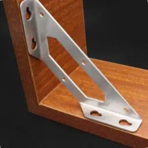 선반고정코너철 목재 서랍 스테인레스 튼튼한소재 모서리브라켓 대 143mm